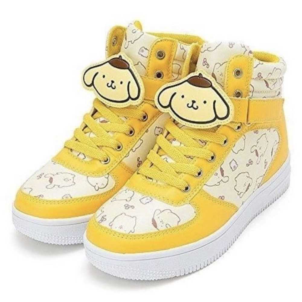 Sanrio Pompompurin High-Top Sneakers